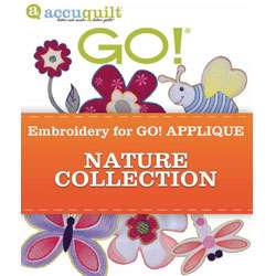 Accuquilt GO Embroidery Software   Nature Collection  