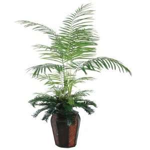  Deluxe 60 Artificial Potted Natural Tropical Palm Tree in 