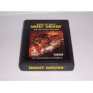  Atari 2600 Game Cartridge   Night Driver 