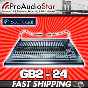 Soundcraft GB2 24 Channel Mixer ProAudioStar  