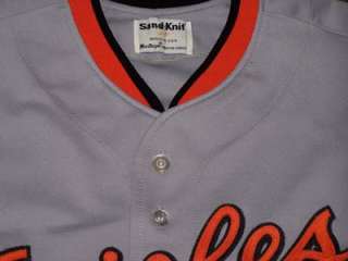   Baltimore Orioles Vintage Sand Knit Authentic Jersey PSA/DNA #K09694