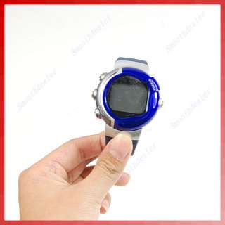   Monitor Stop Watch Calorie Counter Fitness Exercise Blue 009  