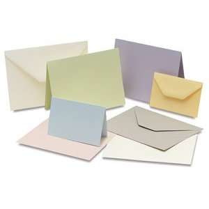  Arturo Cards and Envelopes   Celadon, Large Invitation Single Cards 