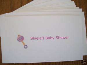 Pass the Envelope Baby Shower Game for up to 50 players  