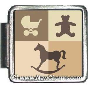  New Baby Room Items Italian Charm Bracelet Jewelry Link 