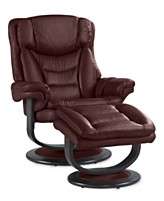 Impulse Recliner Chair, Swivel with Ottoman