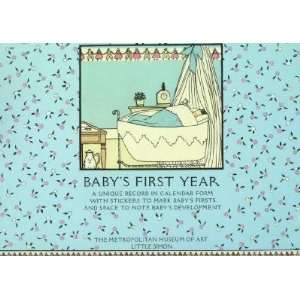  Babys First Year/Calendar Form N. Y.) Metropolitan 