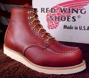 NEW WEDGE SOLE RED WING 8131 USA MADE BOOT MEN 10 1/2 D  