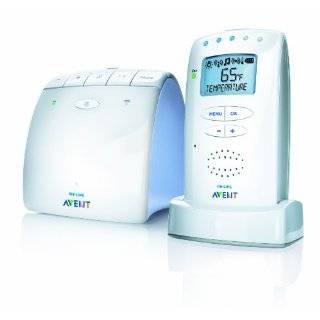 Philips AVENT DECT Baby Monitor with Temperature Sensor and New Eco 