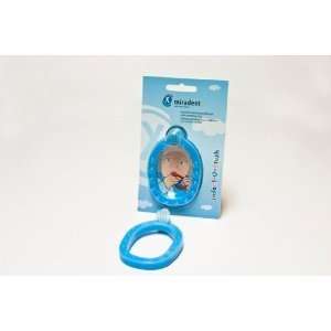 Brush Baby Blue Combination Training Toothbrush and Teething Ring 