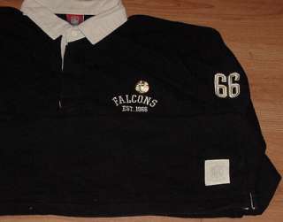 Atlanta Falcons Polo Shirt XL Long Sleeve Reebok NFL  