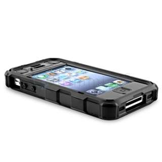 OEM BALLISTIC Black Hard Core Case Cover Holster for iPhone 4 G 4S USA 