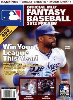 MLB Baseball Magazine 2012 Fantasy Preview LOS ANGELES DODGERS MATT 