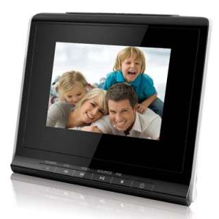 Coby DP356BLK Digital Frame Photo Viewer Audio Player  