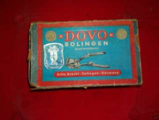 Vintage Dovo Solingen Germany Beard Trimmer In Box  