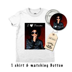 Love Princeton   Mindless Behavior T shirt & Button Combo  