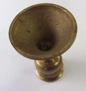 Vintage Old Candle Holder Brass  