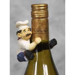  French Chef Accessory Wine Bottle Barware 