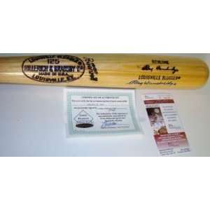  Autographed Baseball Bat   L Slugger GD & JSA   Autographed MLB Bats 