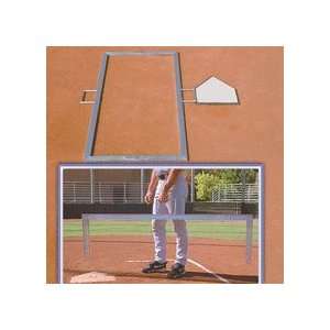  4 x 6 Baseball Batters Box Template