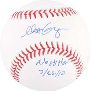  Matt Garza Autographed Baseball  Details No Hitter 7 26 