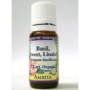  Amrita Aromatherapy   Basil (Sweet) Ess. Oil 1/3oz 