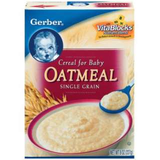 Gerber Oatmeal Cereal   8 ozOpens in a new window