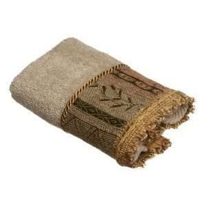  Croscill Amherst Embellished Hand Towel, Nutmeg 