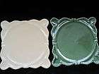   PANTRY MAJOLICA CERAMIC SQUARE LUNCHEON OR BREAKFAST PLATES