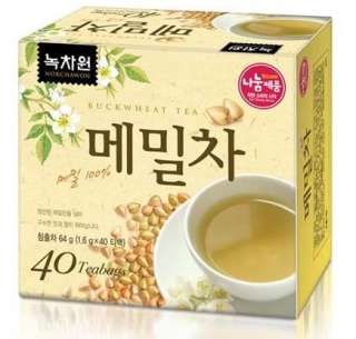 BEST★ Korean NOKCHAWON Buckwheat Tea / 40 Tea bags (herbal 