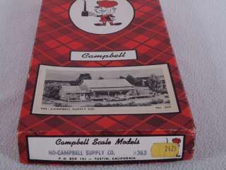 Campbell 363 HO Camplbell Supply Co. Craftsman Building Kit  