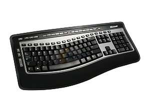    Microsoft J9C 00001 Ergonomic Wireless Keyboard 6000