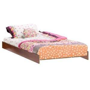  Jumper Transitional Twin Bed Frame in Classic Cherry 