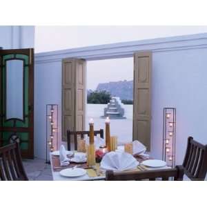  Private Dining Outside a Bedroom Suit with View of Gwalior 