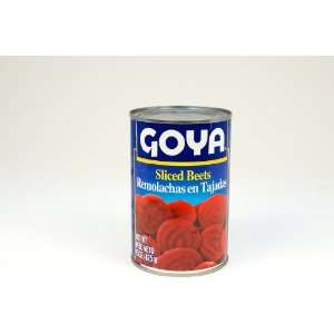 Goya Can Sliced Beets 15 oz  Grocery & Gourmet Food