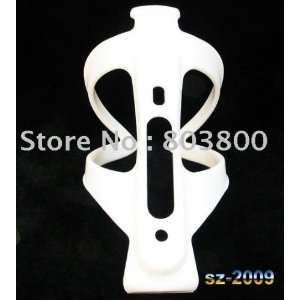   plastic bike bicycle water bottle cage holder white
