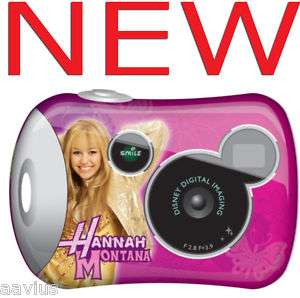 Disney Kids Micro Digital Camera Hannah Montana Pink 851244004602 