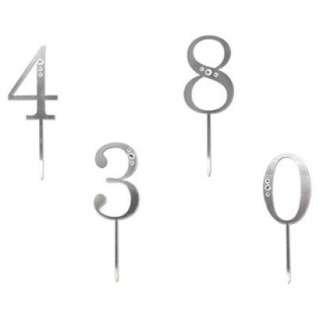 Rhinestone Number Cake Topper Collection.Opens in a new window.