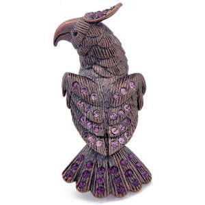    Amethyst Purple Eagle Austrian Crystal Bird Pin Brooch Jewelry