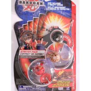  Bakugan Battle Brawlers Starter Pack Pyrus (Red 