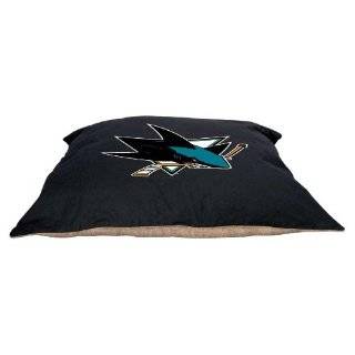 San Jose Sharks 27x36 Plush Pet Dog Bed / Large Pillow by Hunter