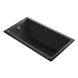   Baths with Vibrant Brushed Nickel Airjet Color Finish, Black Black