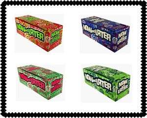 Now and Later Fruit Chews Chewy Candy ~ 24 Bars  