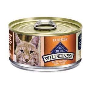  Blue Buffalo Wilderness High Protein Turkey Canned Cat Food 