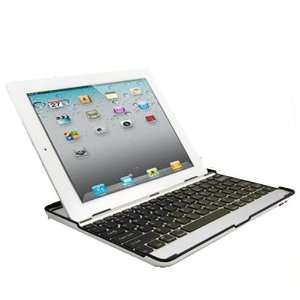  Bluetooth Aluminum Keyboard Case Compatible with iPad2 