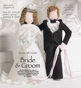 BRIDE AND GROOM~Plastic Canvas PATTERN  