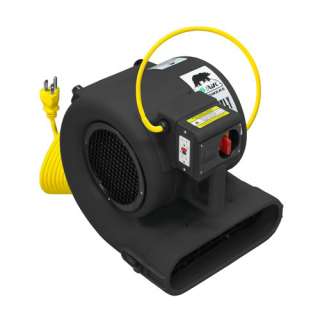 BLACK B AIR 1/3 HP FAST CARPET DRYING FAN BLOWER DRYER  