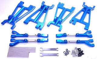   suspension upper lower f r a arm set for hpi savage 21 25 4 6 ss x