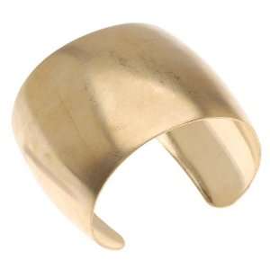  Solid Brass Domed Cuff Bracelet Base 49mm Wide (1 Piece 
