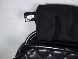 CHANEL CLUTCH BAG IN BLACK QUILTED LAMBSKIN / Mod 94305 / Made In 